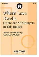 Where Love Dwells SATB choral sheet music cover